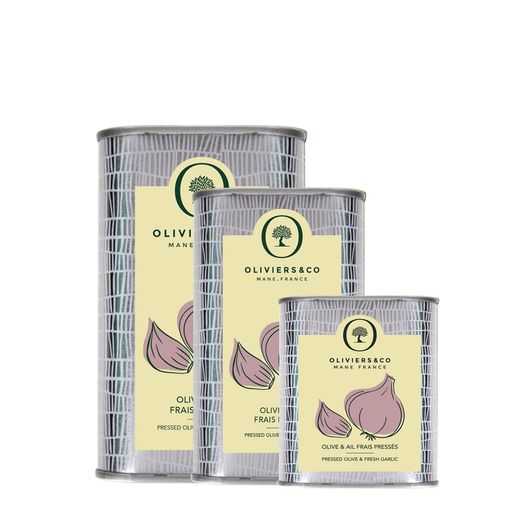OLIVE OIL & FRESHLY PRESSED GARLIC