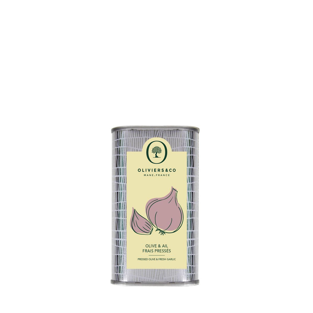 OLIVE OIL & FRESHLY PRESSED GARLIC