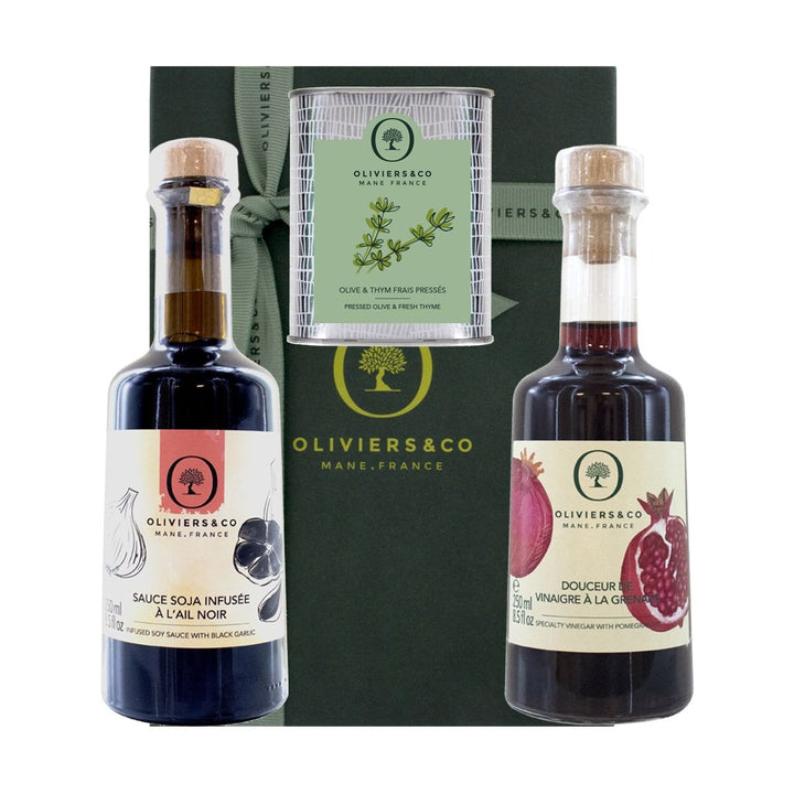 Black garlic marinade set
