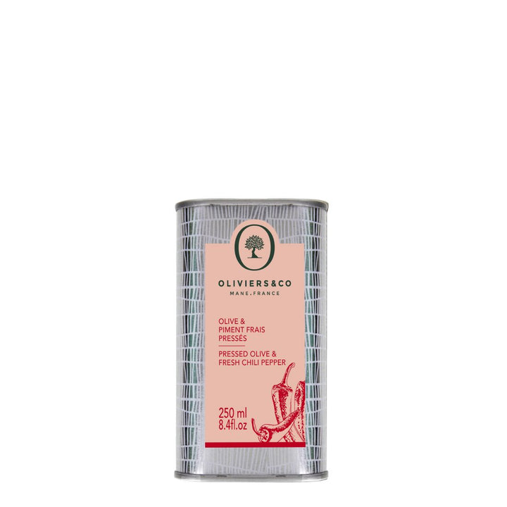 OLIVE OIL AND FRESHLY PRESSED CHILLIES