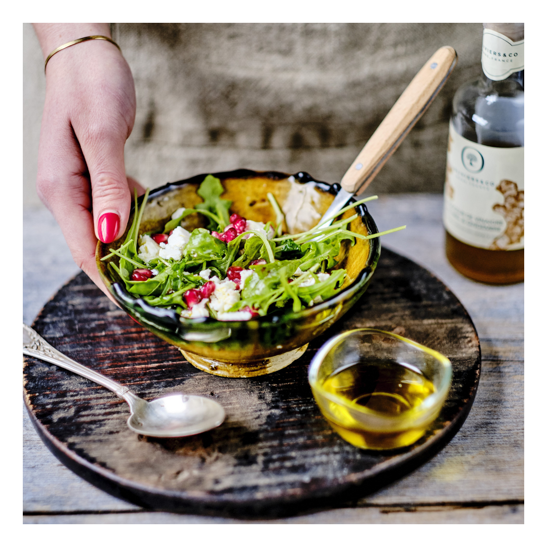 Zazvorovy ocet na salad