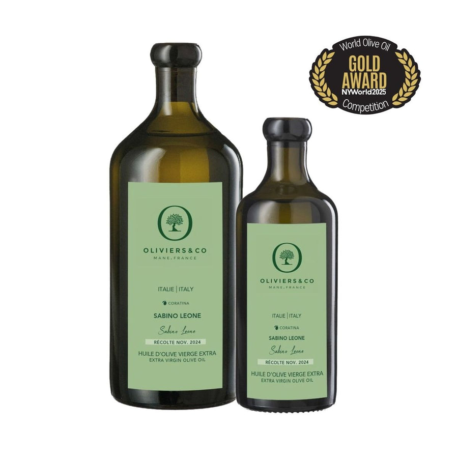 Sabino Leone grand cru extra panensky olivovy olej od Italie - Oliviers & Co