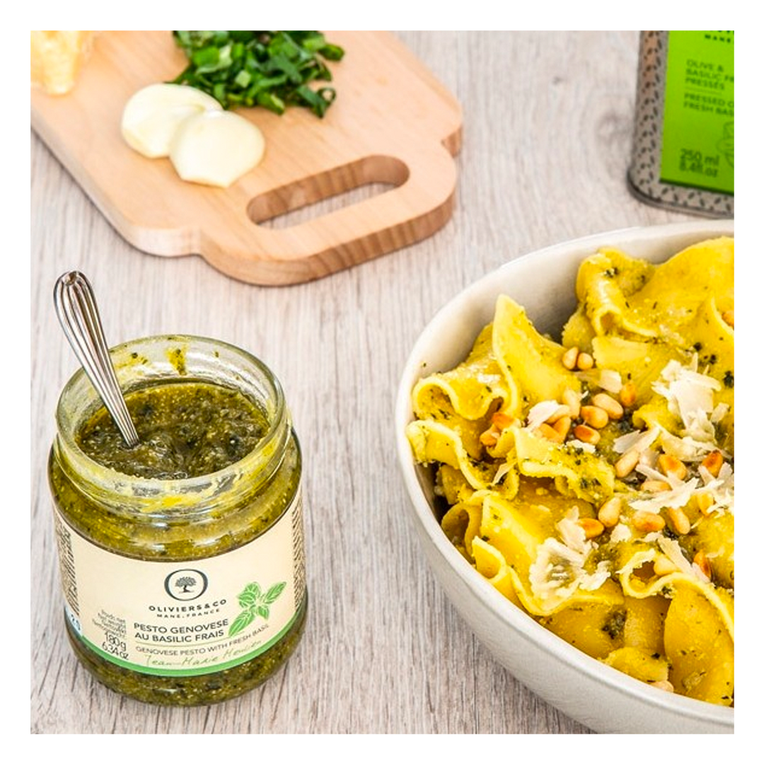 PESTO GENOVESE BAZALKA A PARMAZÁN