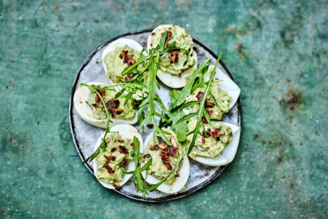 Vajíčka s avokádem