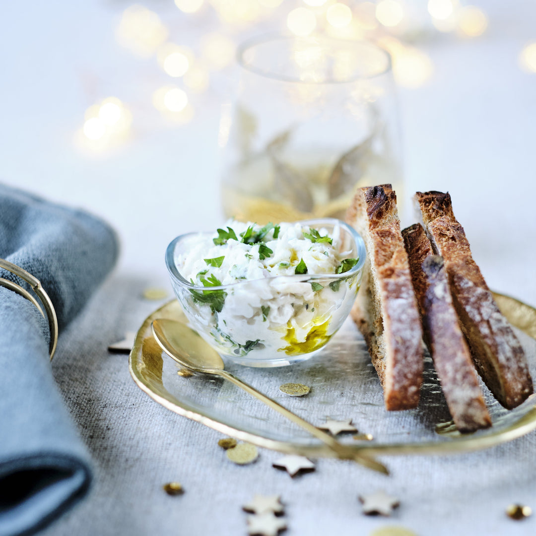 Rillette z tresky nebo hejka s maracujou