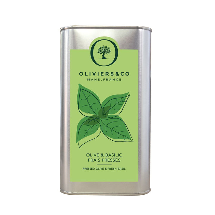 BAZALKOVÝ OLIVOVÝ OLEJ - Oliviers&Co 