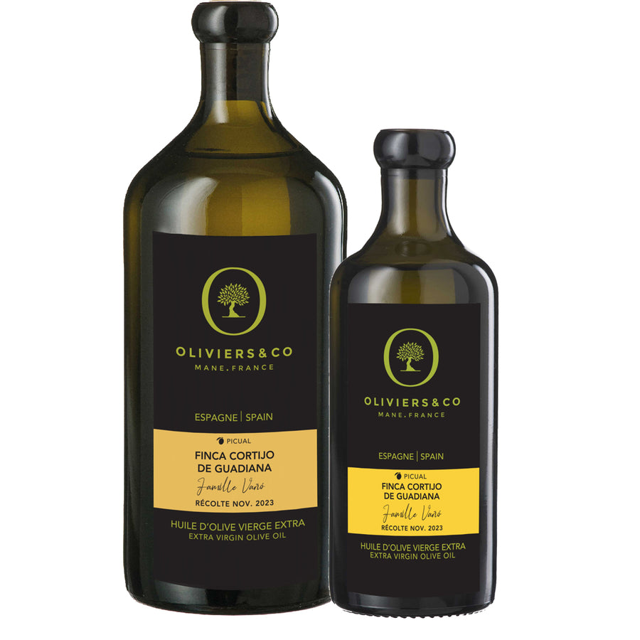 EXTRA PANENSKÝ OLIVOVÝ OLEJ - GRAND CRU - ŠPANĚLSKO | Oliviers&Co 100% Picual olivy Finca cortijo de guadiana