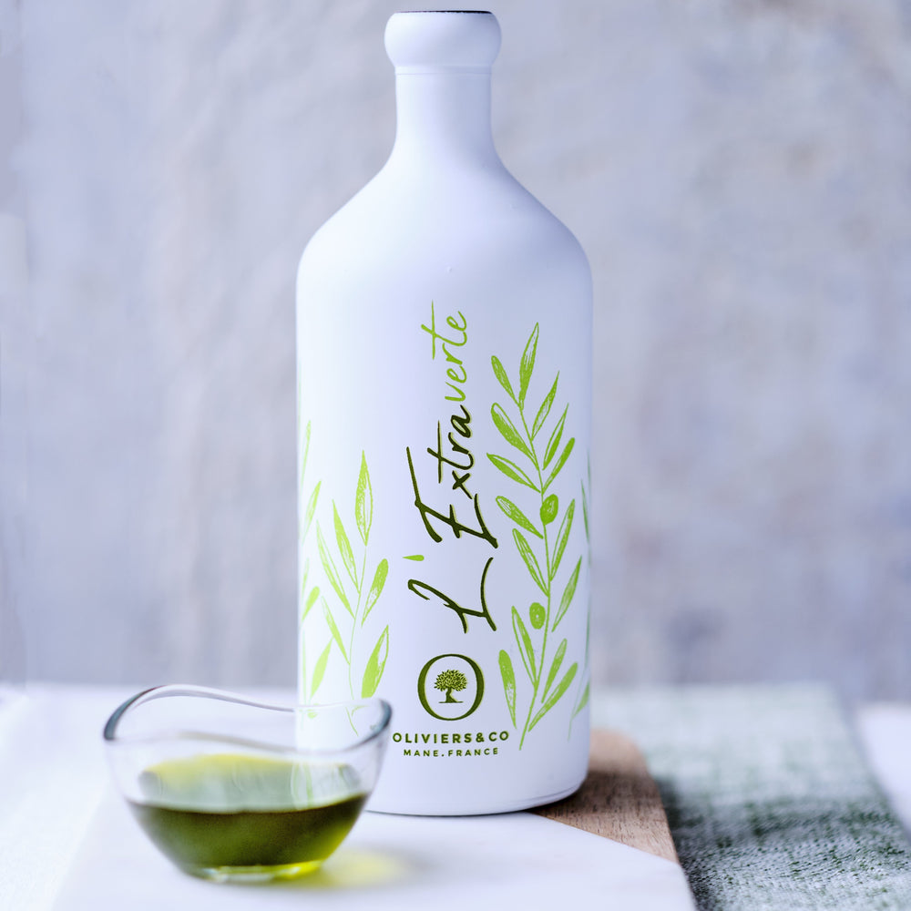 Produkt | Extra Panensky olivovy olej, Grand Cru, Olivier&Co, polyfenol | Oliviers&Co