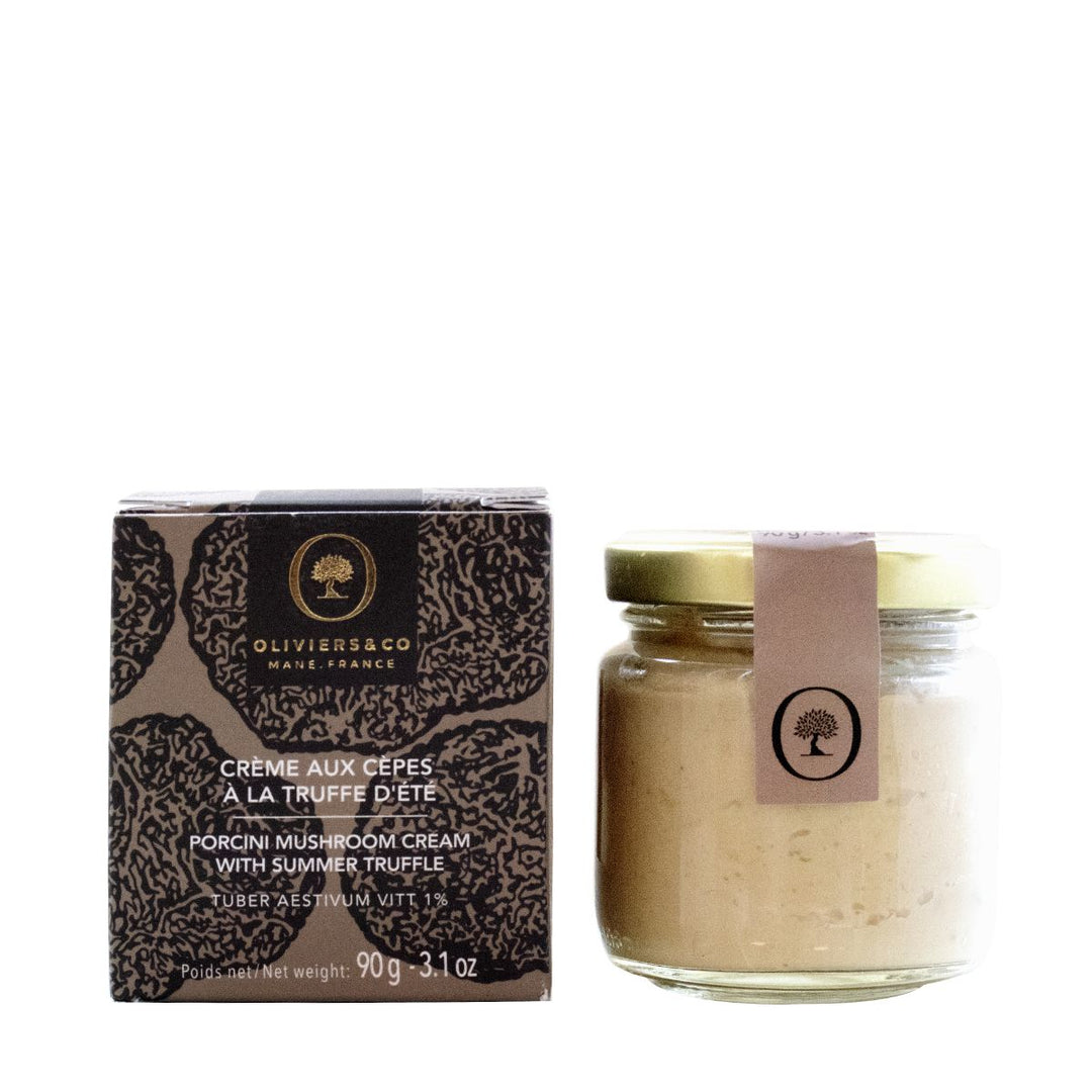 Cream of boletus with summer truffle (tuber astivum vitt 1%)