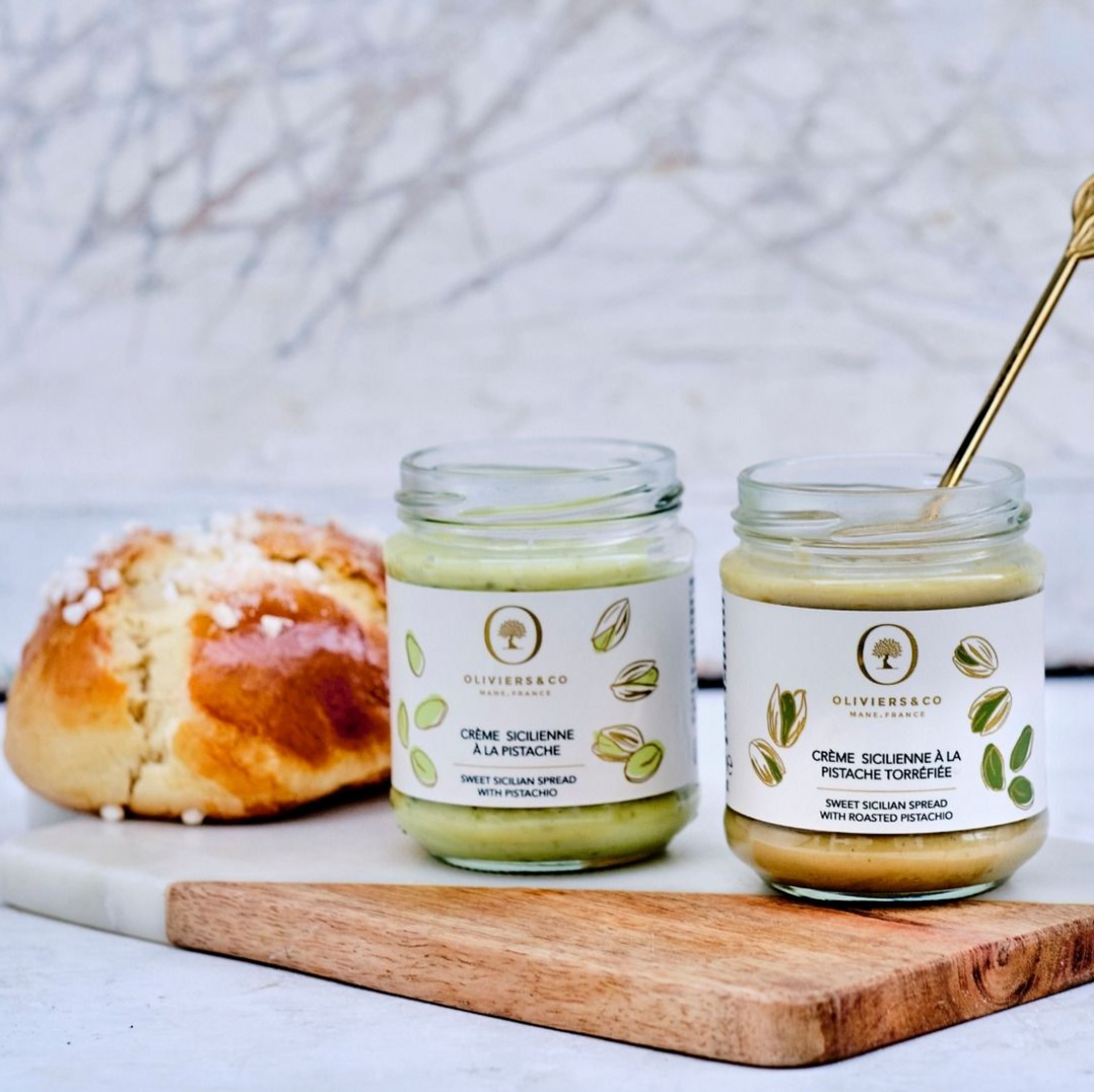 Produkt | pistáciový krém | Oliviers&Co