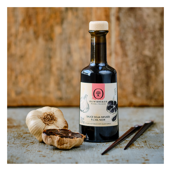 BLACK GARLIC INFUSED SOY SAUCE