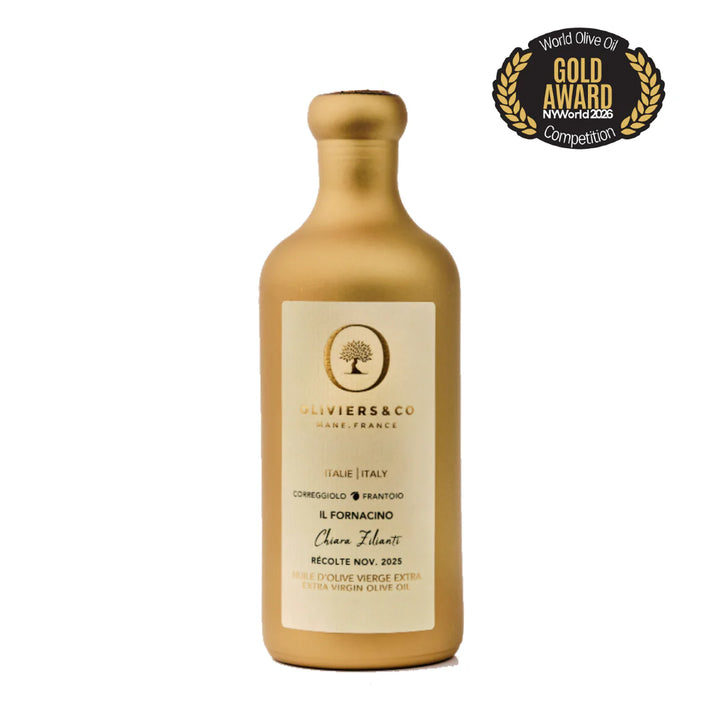 Produkt | 250ml Il fornacio extra panenský olivový olej italie, Vítěz zlaté medaile 
NYIOOC | Oliviers&Co