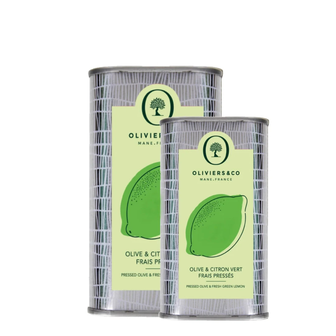 Produkt | Olivový olej s příchutí limetky, 100 % přírodní, na dochucování | Oliviers&Co