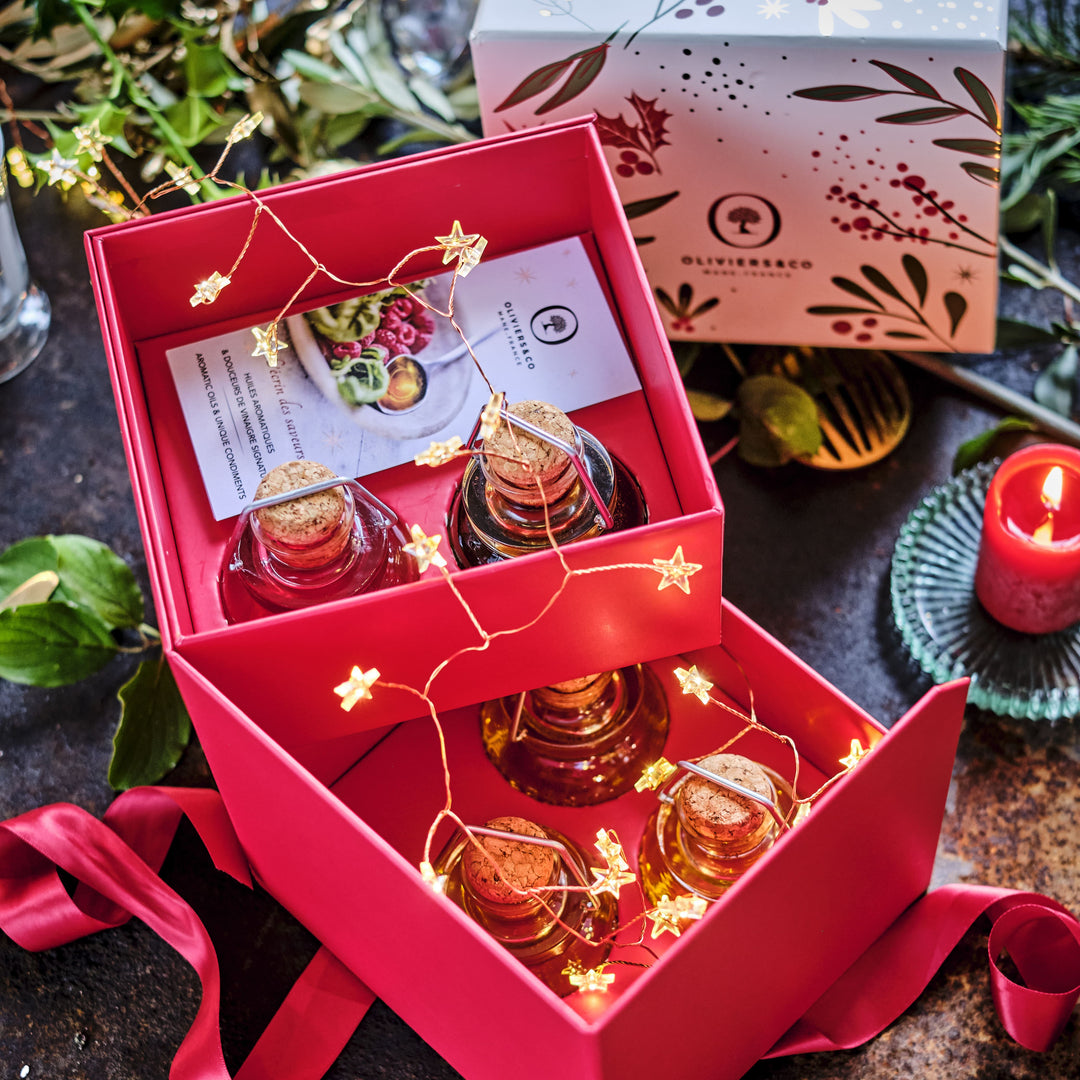 Produkt | Dárková krabička : Ecrin des saveurs - 5x50ml | Oliviers & Co