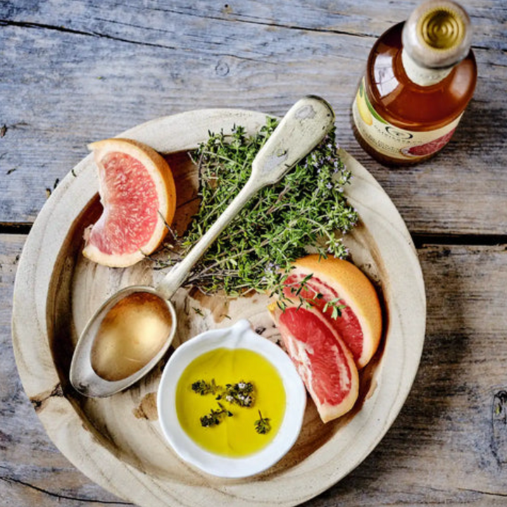 Produkt | sada citronového oleje a octa z růžového grapefruitu | Oliviersandco