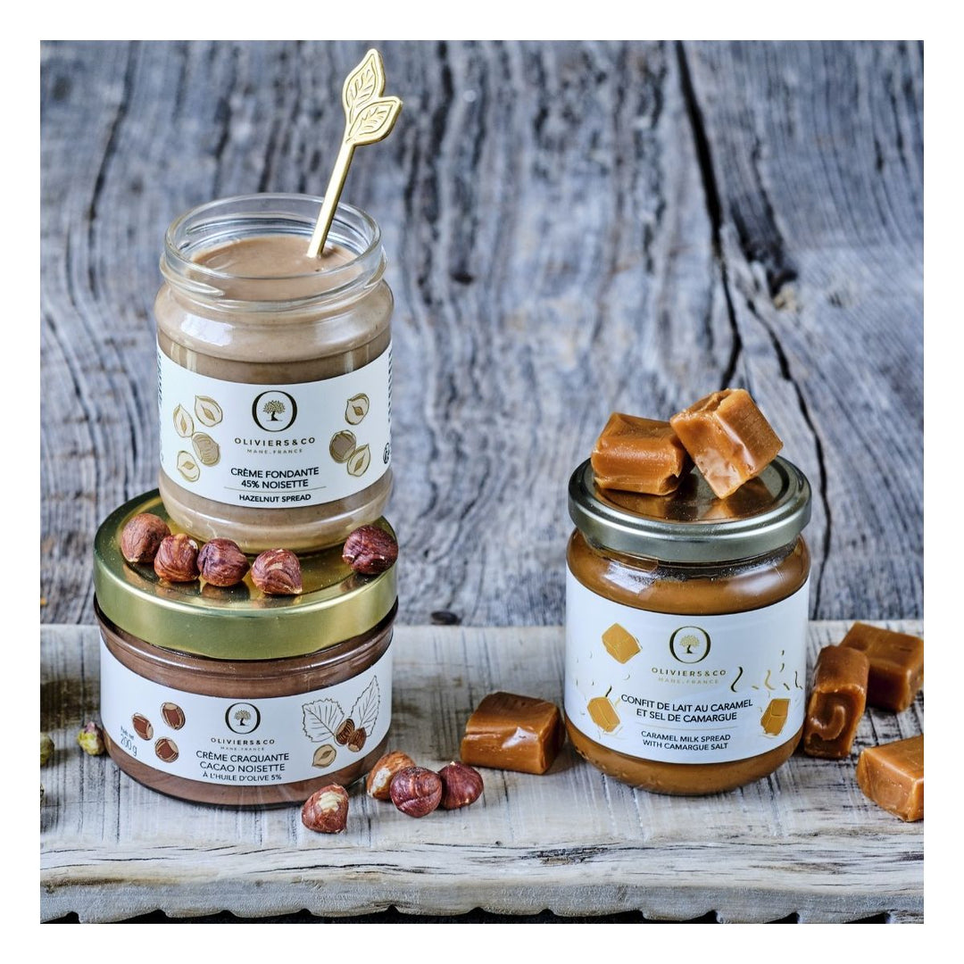 Produkt | Lahodný lískooříškový krém s 45 % | Oliviers and co CZ